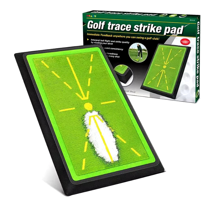 Golf Divot Board-Low Point and Swing Path Trainer-Instant Feedback Golf Swing Trace Pad Anytime Anywhere See Your Swing Path